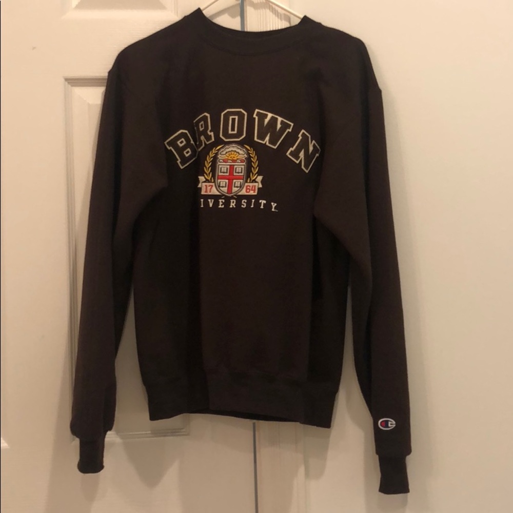 Brown University crewneck sweatshirt